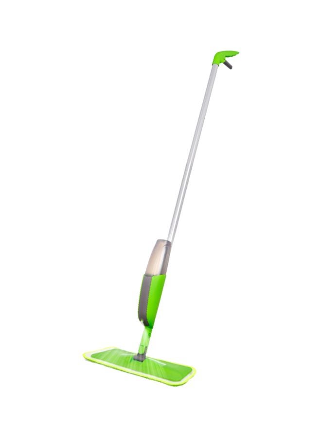 SAPU Spray Mop With Microfiber Cleaning Cloth Green 120x40x16cm