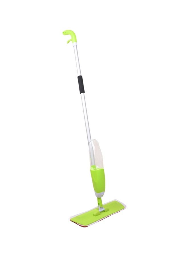 SAPU Spray Mop With Microfiber Cleaning Cloth Green 125x40x15cm