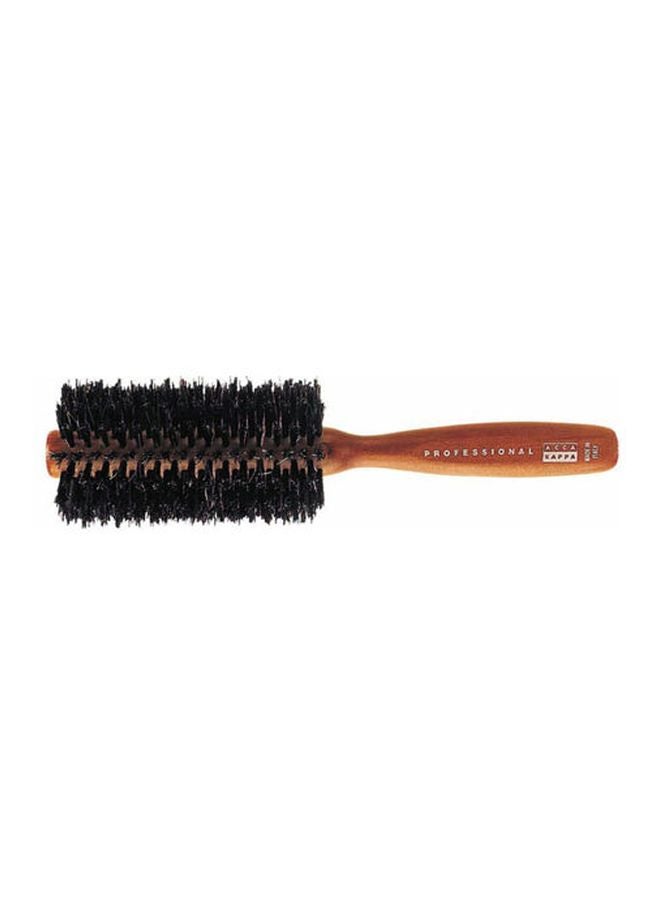 ACCA KAPPA Circular Hair Brush Brown/Black 22cm 