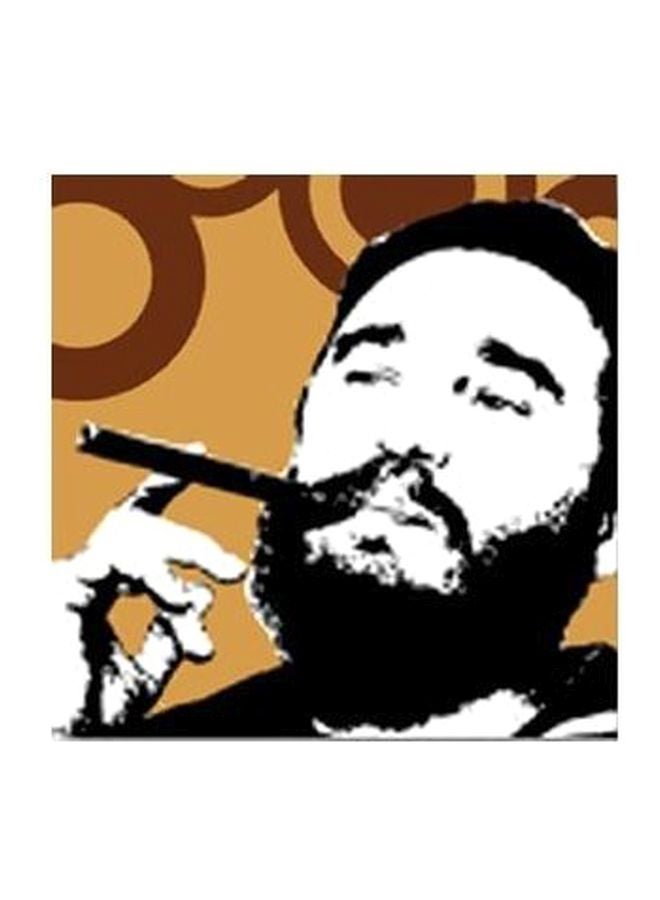 بوستر حائط للتزيين بيج/أسود/أبيض 15x15سم