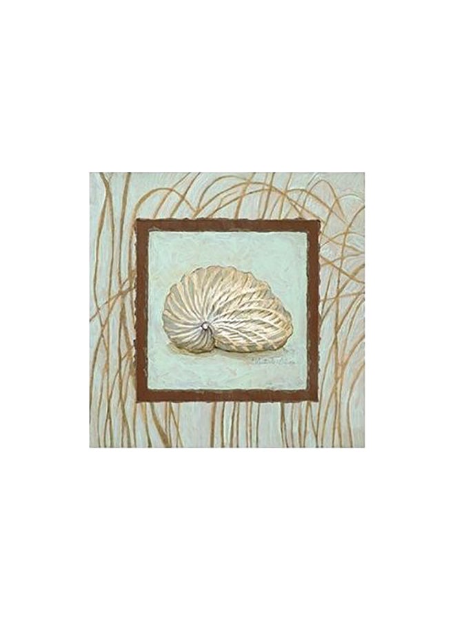 بوستر حائط للتزيين بيج / بني 15x15سم 