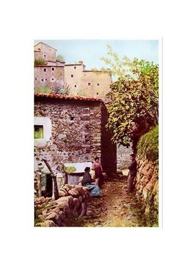 بوستر حائط للتزيين أصفر/أحمر/وردي 60x40سم