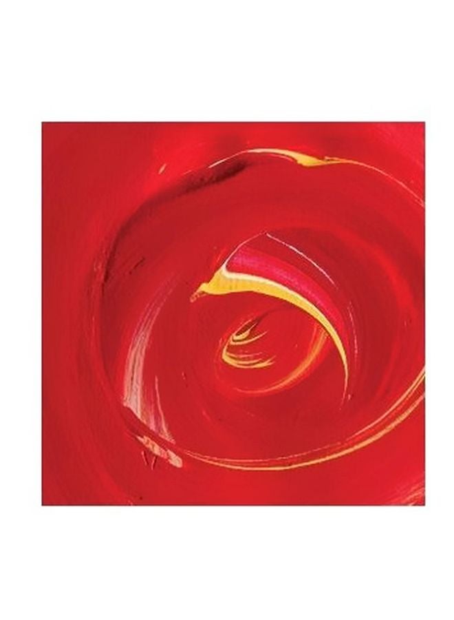 Generic Decorative Wall Poster Red 15x15cm 