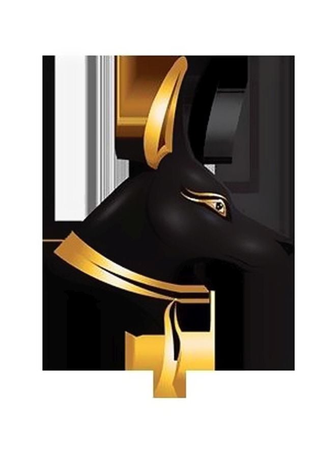 Generic Decorative Wall Poster Black/Gold 15x15cm 