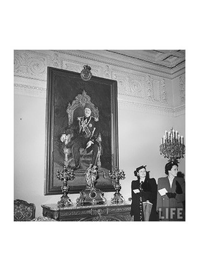 Generic Decorative Wall Poster Black/White 15x15cm 