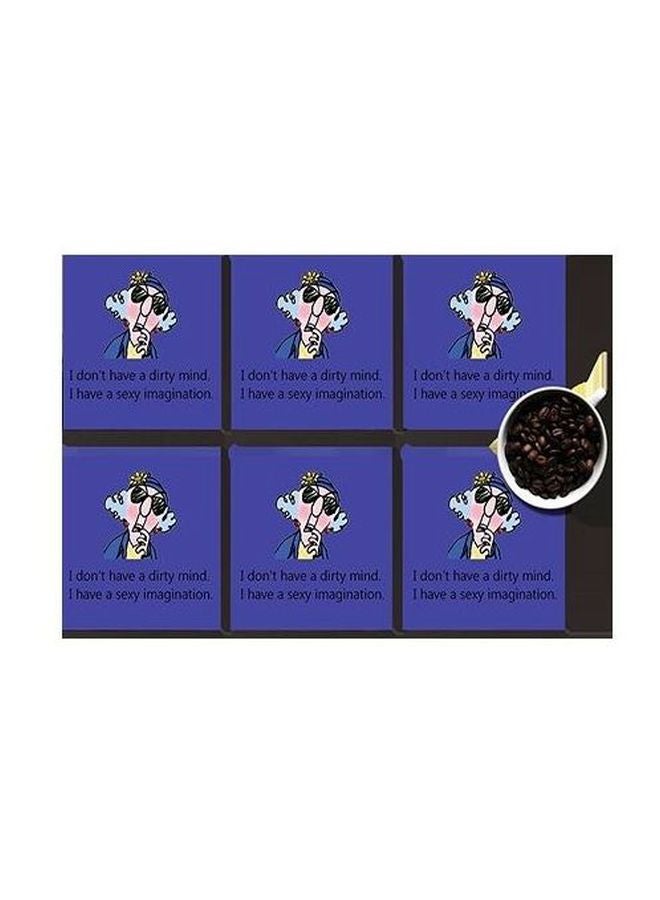 PHOTOBLOCK Decorative Wall Poster White/Blue 60x40cm