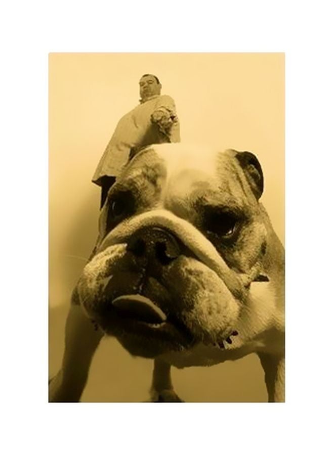 بوستر حائط للتزيين أزرق/أبيض/رمادي 60x40سم