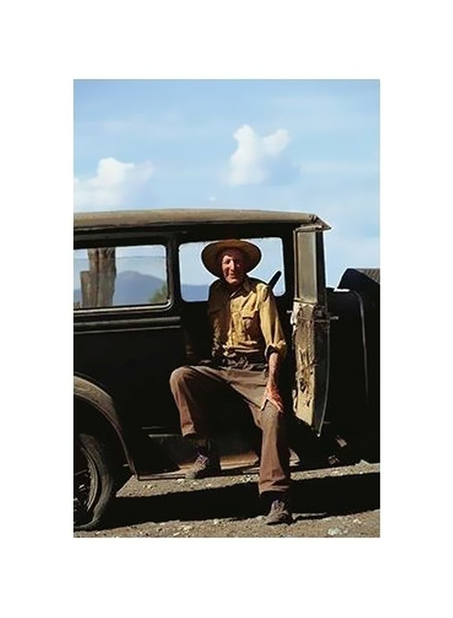 فوتو بلوك بوستر حائط للتزيين أزرق/رمادي/أسود 60x40سم