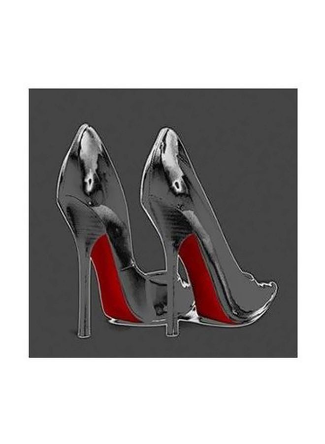 PHOTOBLOCK Decorative Wall Posters Black/Red 32x32cm