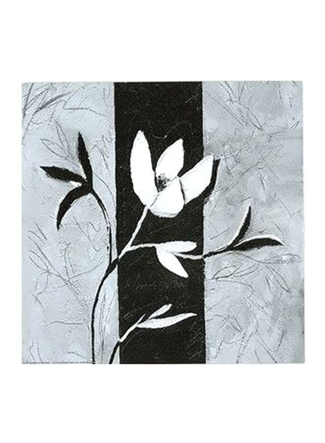 فوتو بلوك بوستر حائط للتزيين أسود/ رمادي/ أبيض 15x15سم