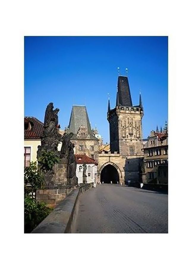 طقم حاملات أكواب مطبوعة مكون من 6 قطع رمادي/أرجواني/أسود 7x7سم