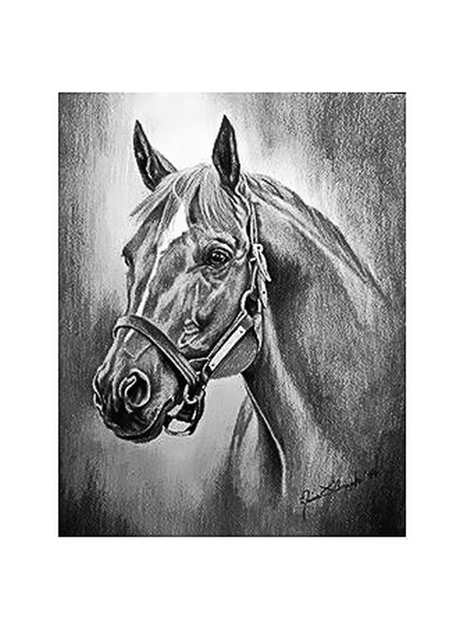 PHOTOBLOCK Decorative Wall Painting Grey 45x31cm