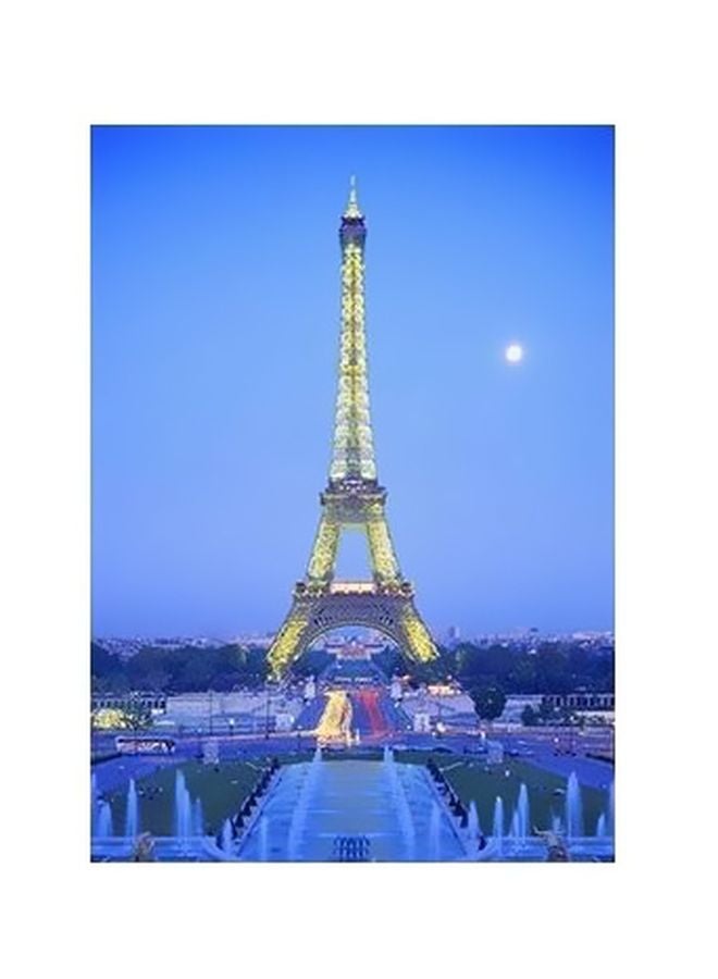 بوستر حائط للتزيين أزرق/ذهبي/أسود 60x40سم