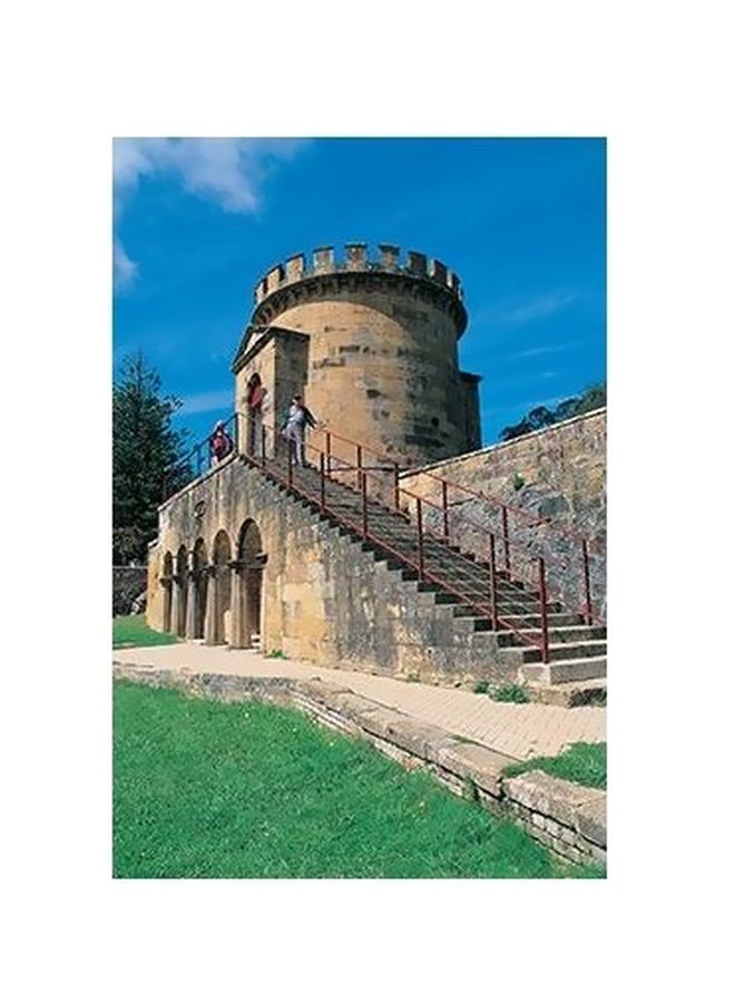 بوستر حائط للتزيين أزرق/أبيض/أخضر 60x40سم