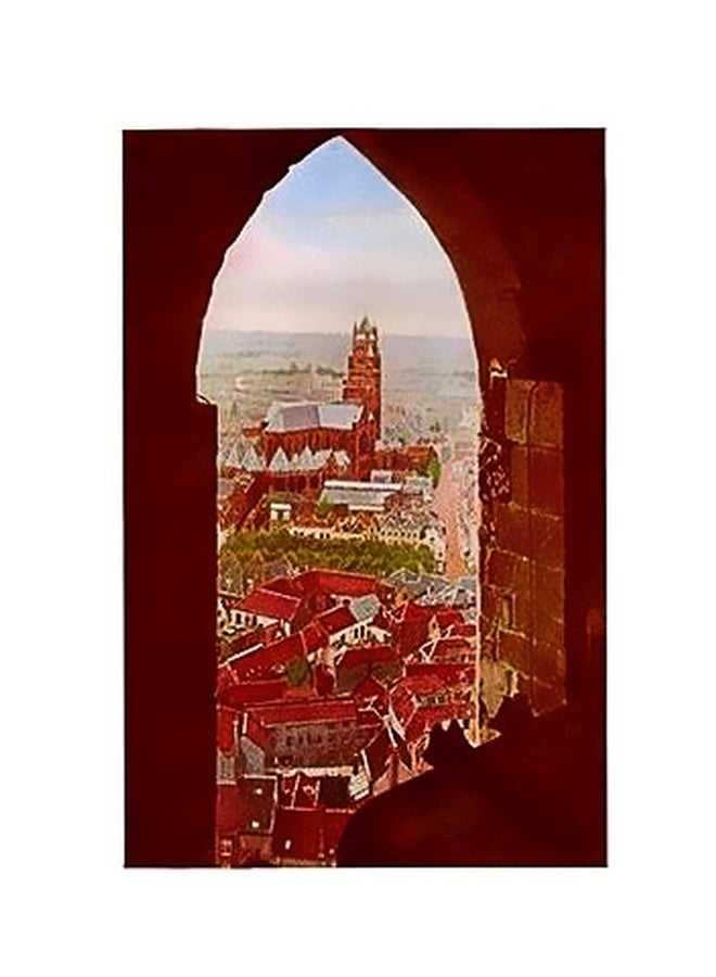 بوستر حائط للتزيين متعدد الألوان 45x31سم