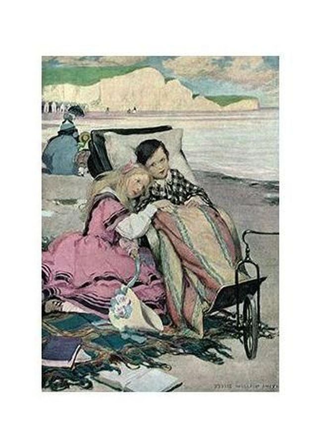 Decorative Wall Painting Multicolour 60x40cm