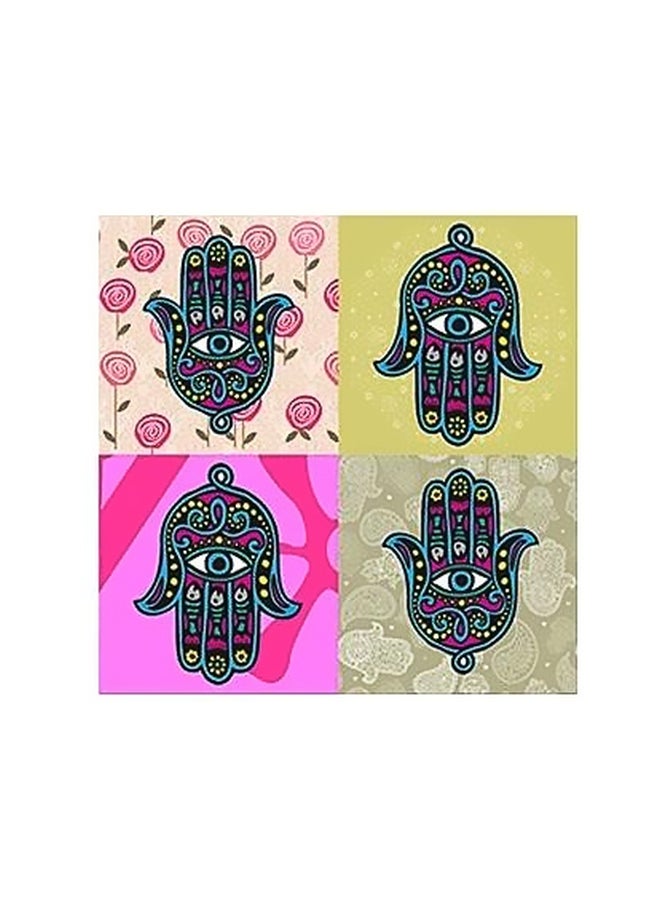 Decorative Wall Poster Multicolour 15x15cm