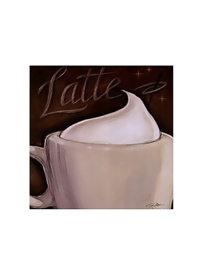 فوتو بلوك بوستر حائط للتزيين أبيض/بني 15x15سم