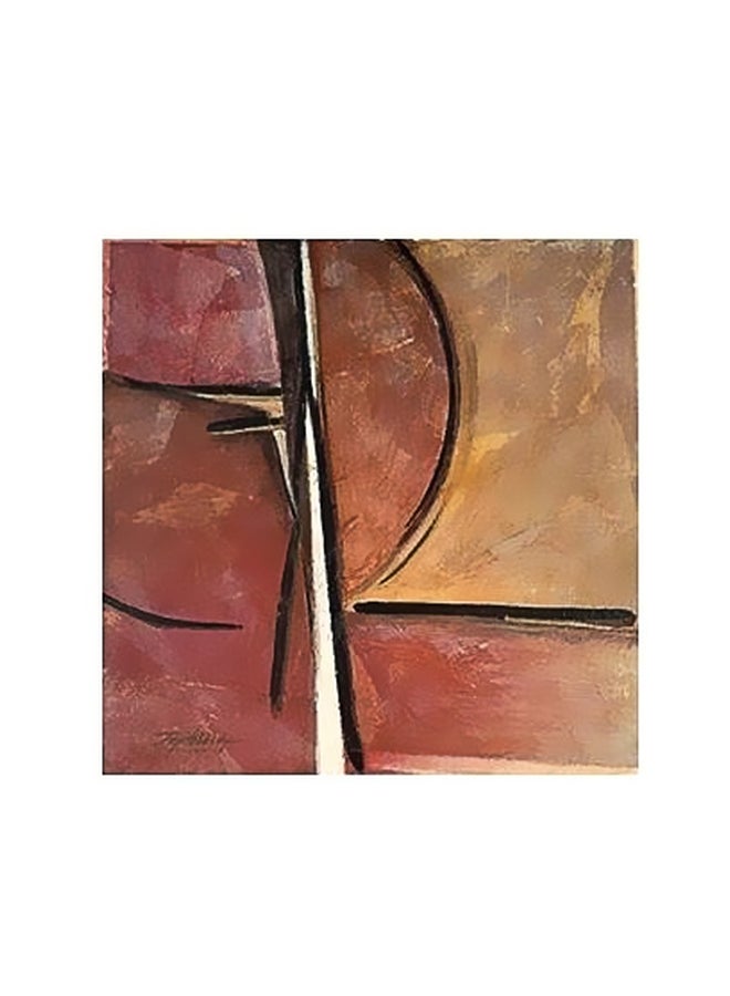 بوستر حائط للتزيين أزرق/أحمر/بيج 15x15سم