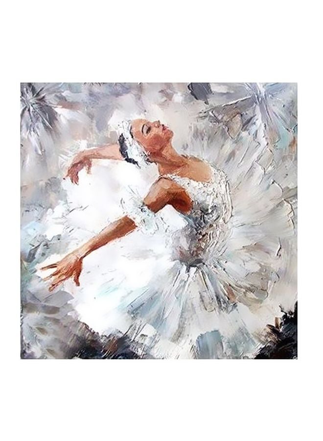 PHOTOBLOCK - Decorative Wall Poster White/Grey/Beige 15x15centimeter - Image 1