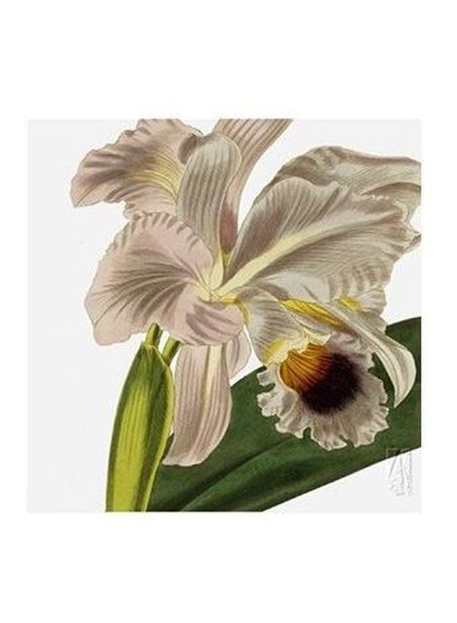 Decorative Wall Poster Green/White 15x15cm