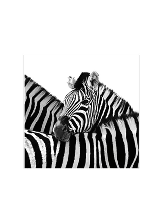 فوتو بلوك بوستر حائط للتزيين أسود/ أبيض 23x23سم