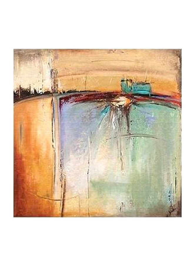 فوتو بلوك بوستر حائط للتزيين أخضر/بيج/أزرق 15x15سم