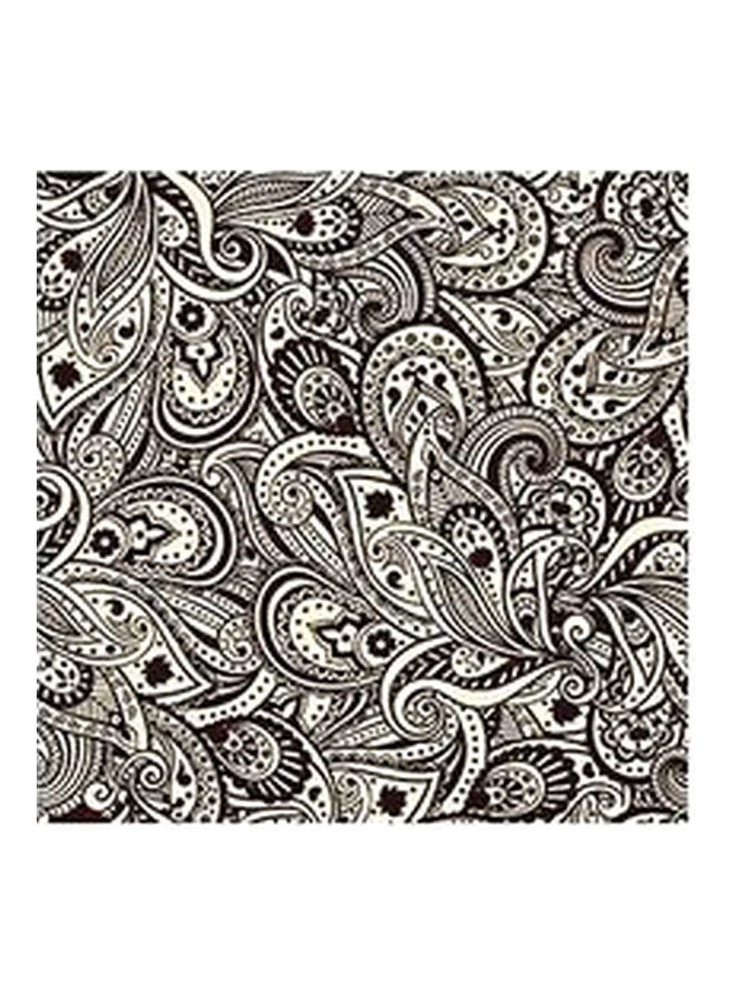 Decorative Wall Poster Black/White 32x32cm