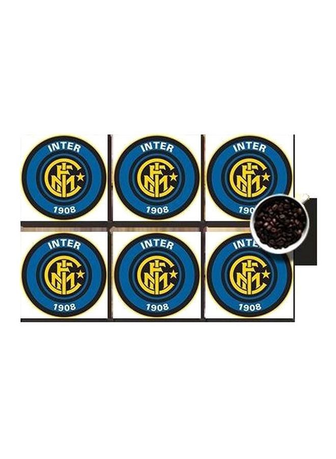6-Piece Coaster Set Multicolour 7x7cm