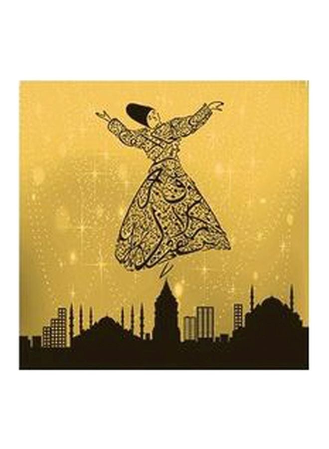 Decorative Wall Poster Multicolour 23x23cm