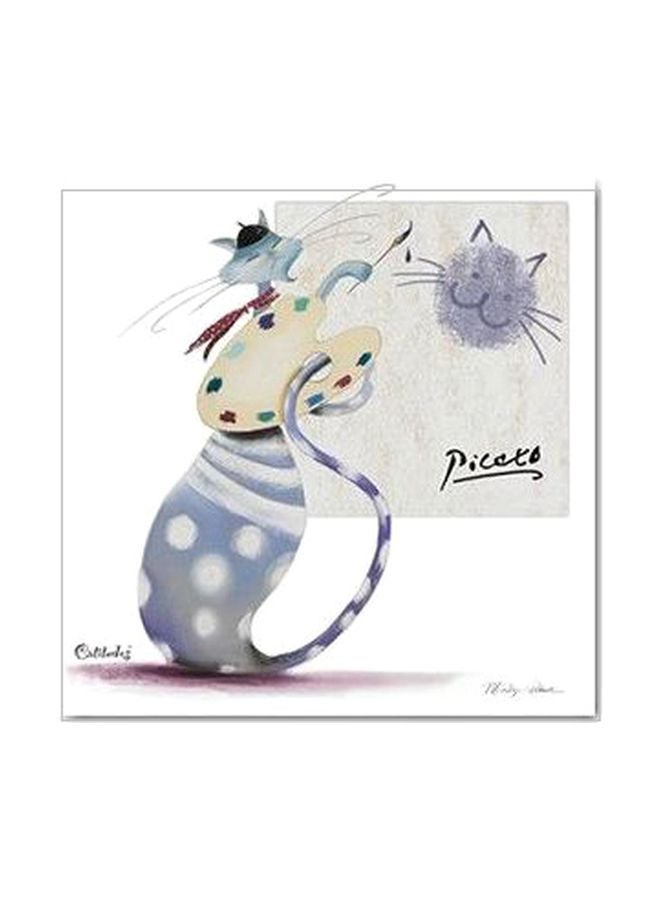 PHOTOBLOCK Decorative Wall Poster Multicolour 15x15cm 