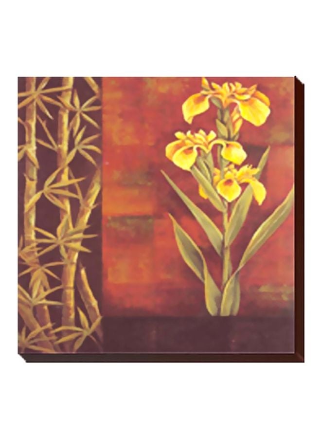PHOTOBLOCK Decorative Wall Poster Red/Yellow/Green 40x30cm 