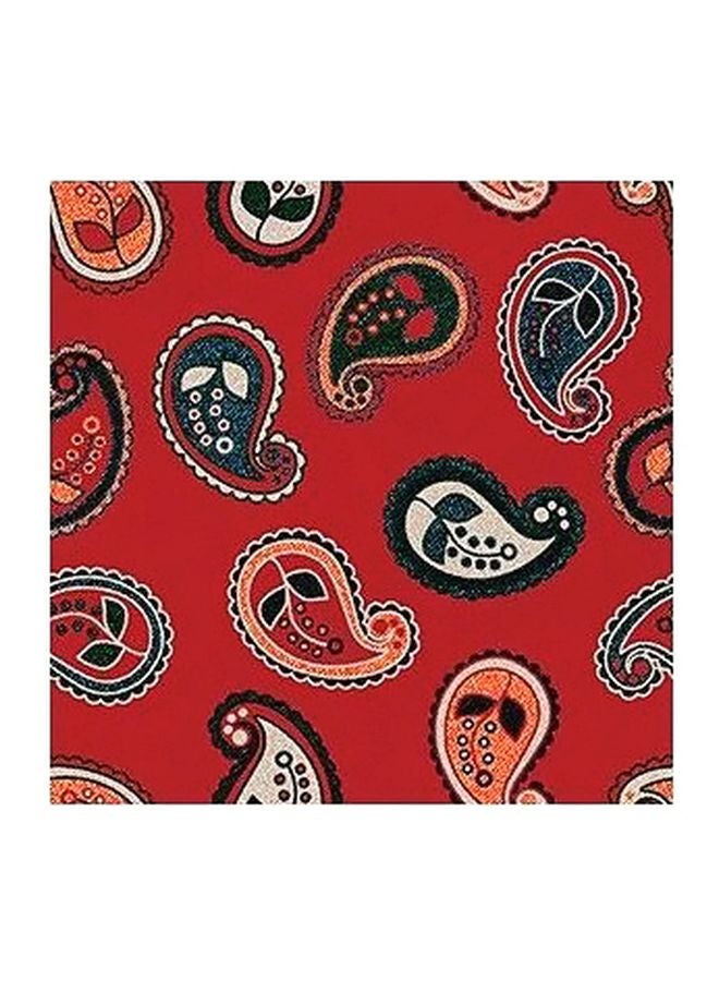 Decorative Wall Poster Red/Black/White 50x50cm