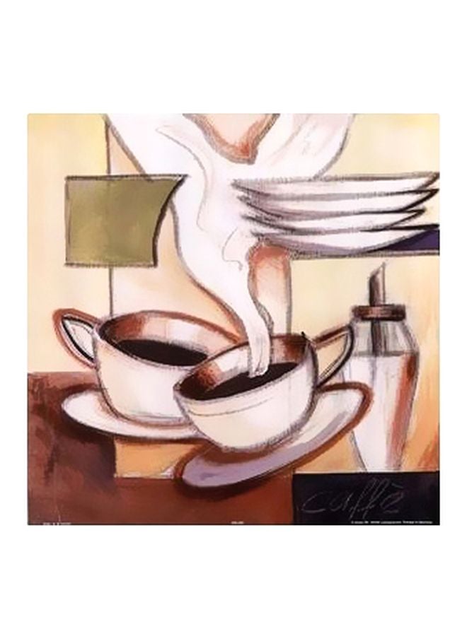 لوحة فنية لديكور الحائط متعدد الألوان 32x32سم