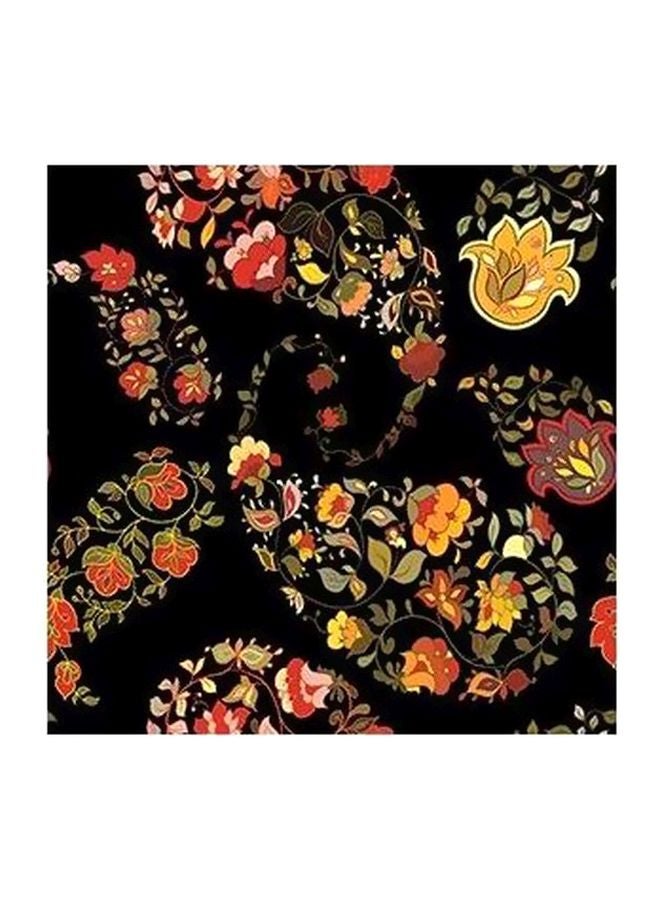 PHOTOBLOCK Decorative Wall Poster Black/Green/Red 32x32cm