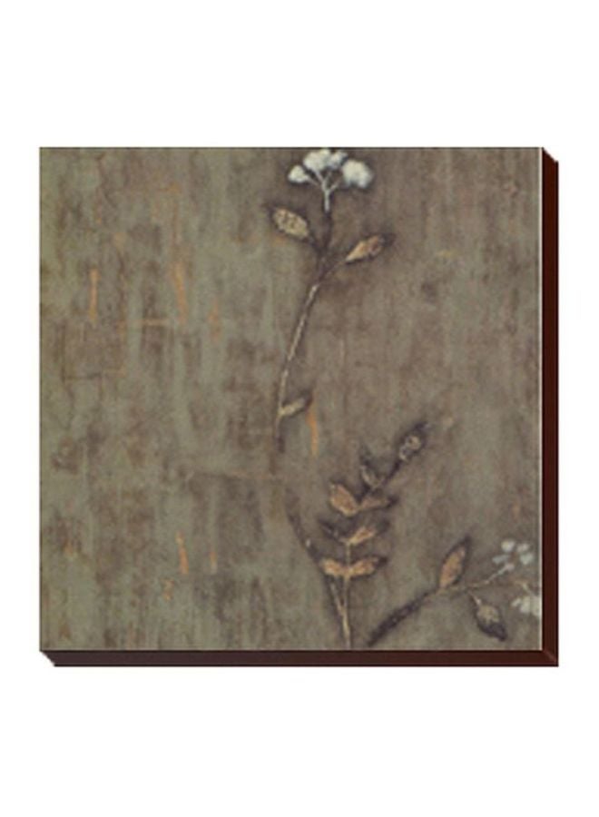 Photo Block - Decorative Wall Painting With Frame Green/Brown 47x47cm - Image 1