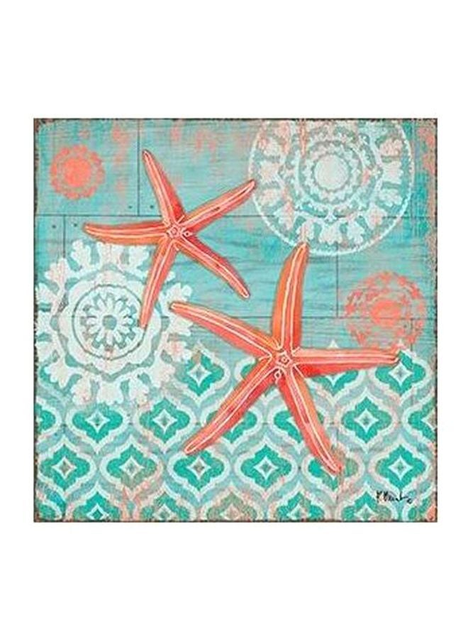 بوستر حائط للتزيين متعدد الألوان 32x32سم