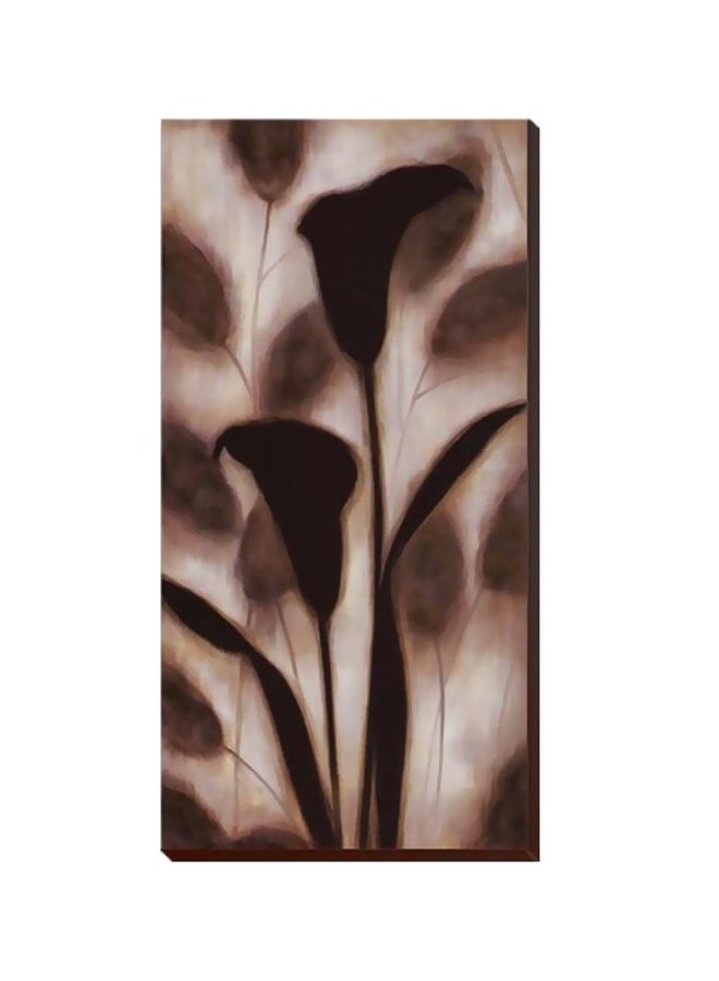 بوستر جداري للتزيين مع إطار بني/أسود