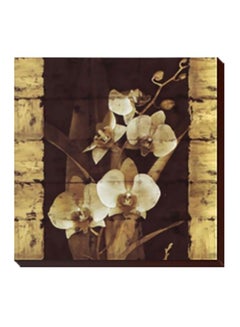 Decorative Wall Art With Frame Brown/White