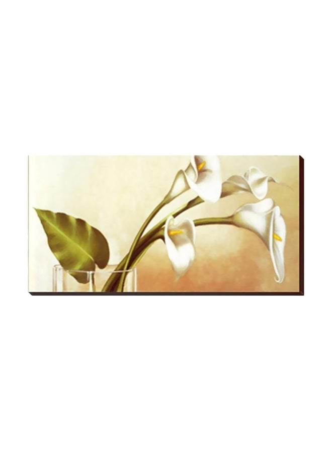 Photo Block Decorative Wall Painting With Frame Multicolour 120x40cm 