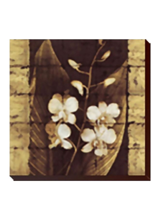 Photo Block Decorative Wall Painting With Frame Brown/White/Beige 30x20cm 