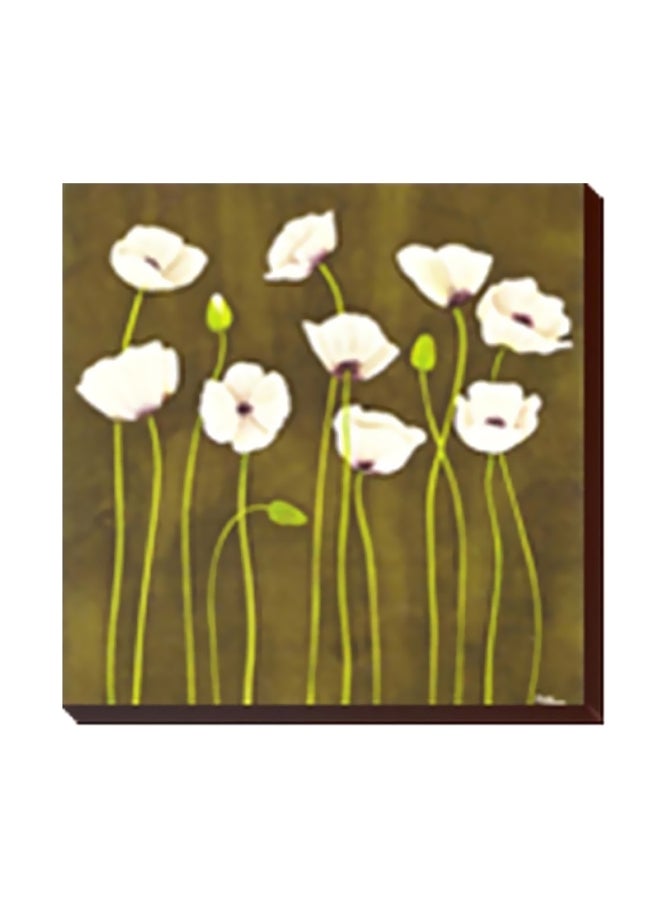 Photo Block Decorative Wall Painting With Frame Multicolour 47x47cm 