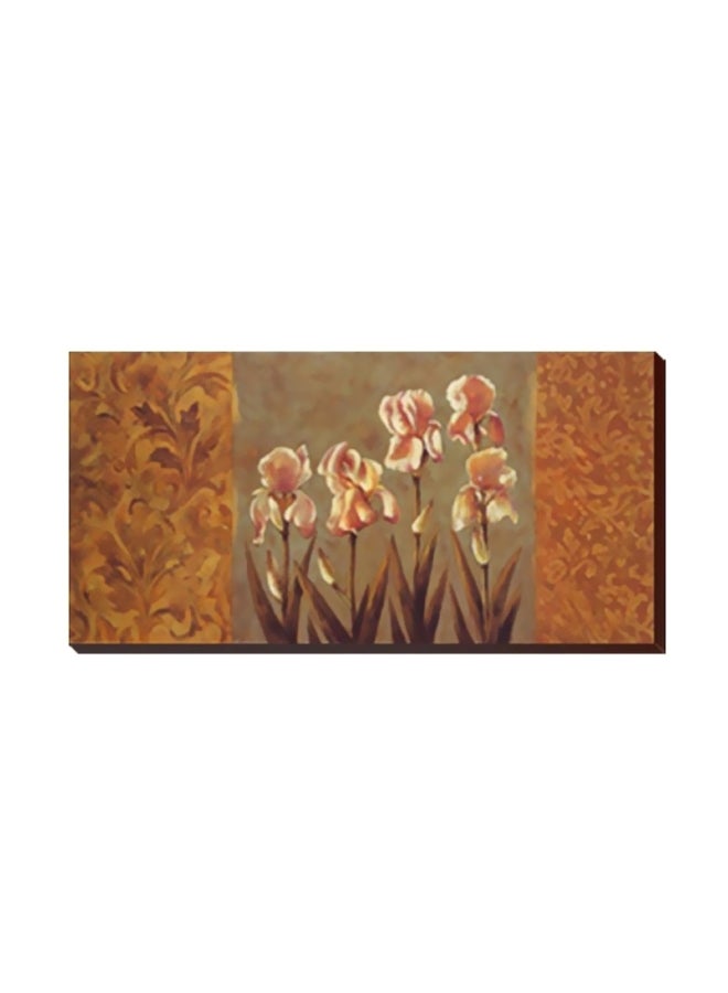Photo Block Decorative Wall Painting With Frame Multicolour 34x34cm 