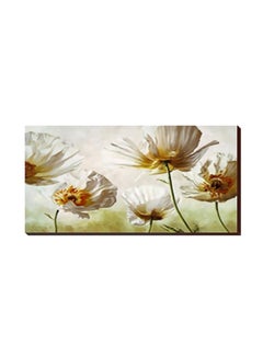 Decorative Wall Painting With Frame Multicolour 60x20cm