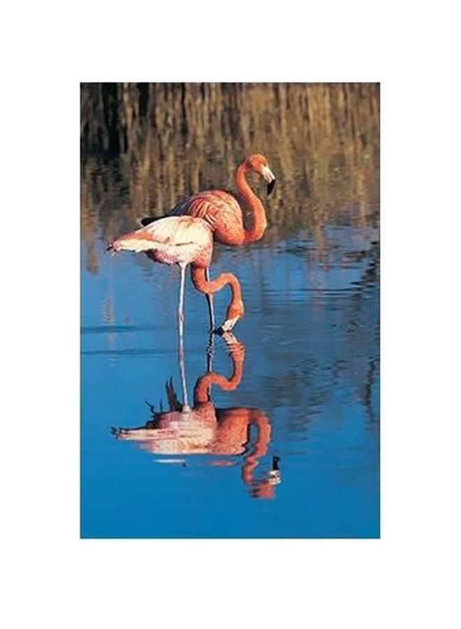 فوتو بلوك بوستر حائط للتزيين أزرق/برتقالي/بيج 45 X31سم