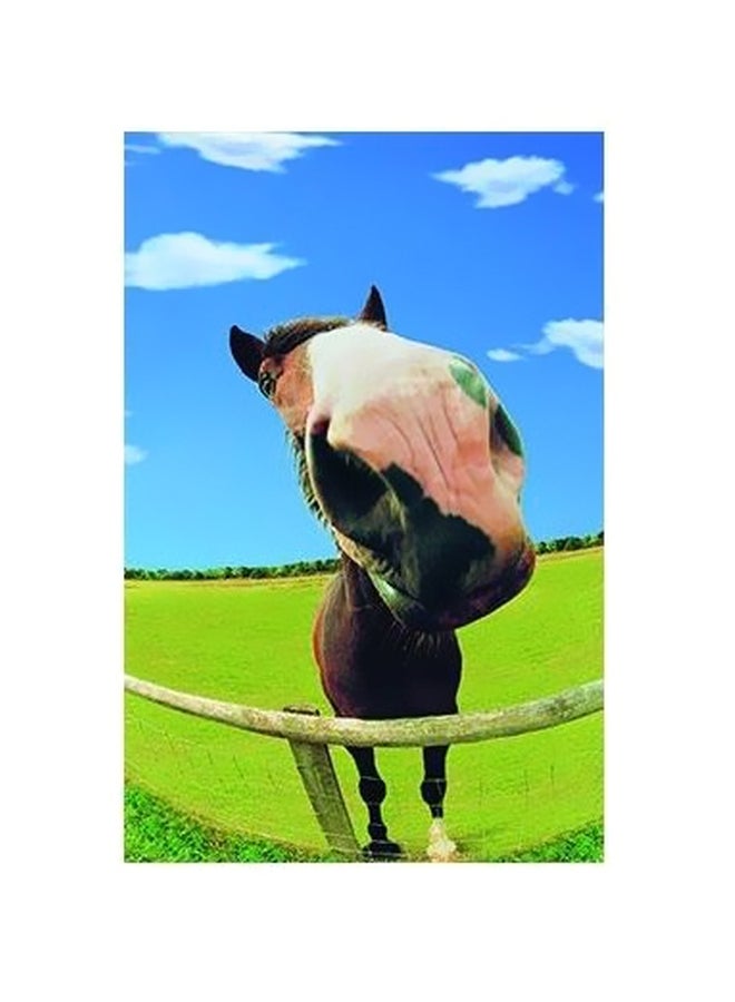 Decorative Wall Poster Green/Blue 60x40cm