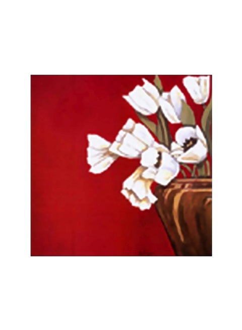 لوحة جدارية لتزيين الحائط مع إطار متعدد الألوان 34x34سم