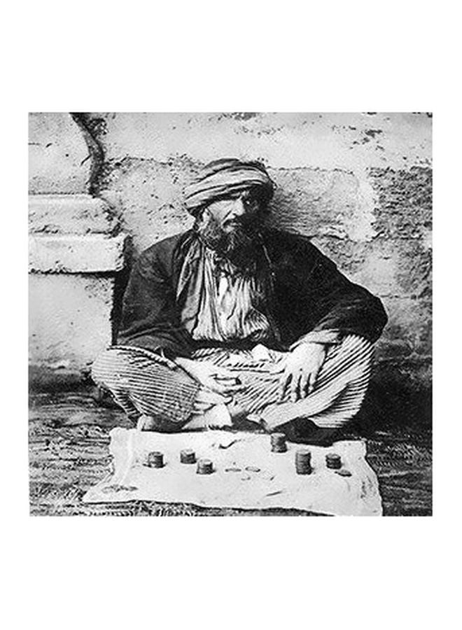 PHOTOBLOCK Decorative Wall Poster Grey/Black 15x15cm