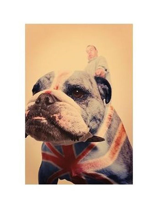 بوستر حائط للتزيين متعدد الألوان 45 X31سم