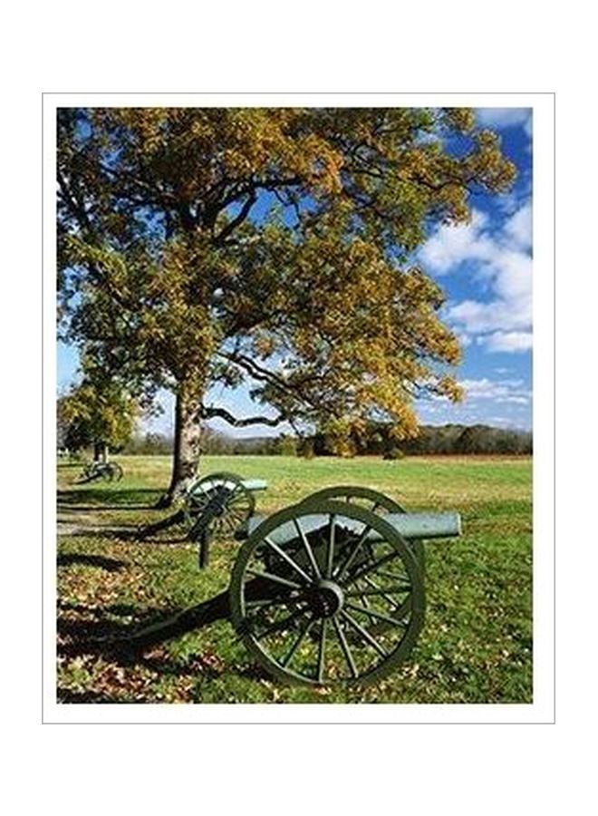 بوستر حائط للتزيين أخضر / أصفر / أزرق 45x31سم